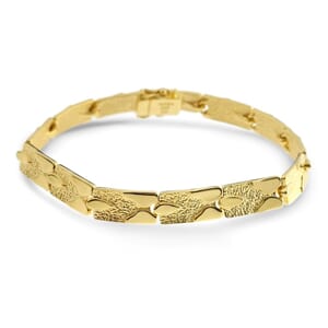 VINTAGE ARMBÅND 24K GULLBELAGT